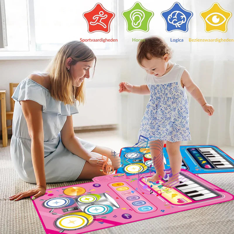 Kreative Musikmatte für Kinder
