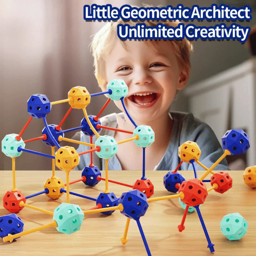 Flexible PVC Perlen – Kreative 3D Bausteine für Kinder zum Bauen und Entdecken