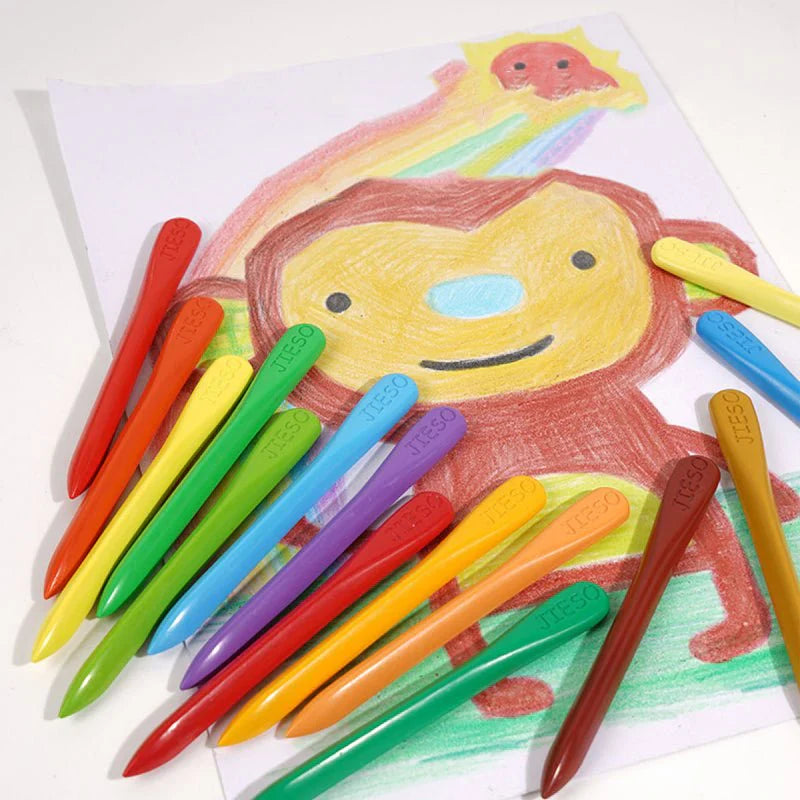 Umweltfreundliche Bunte Wachsmalstifte