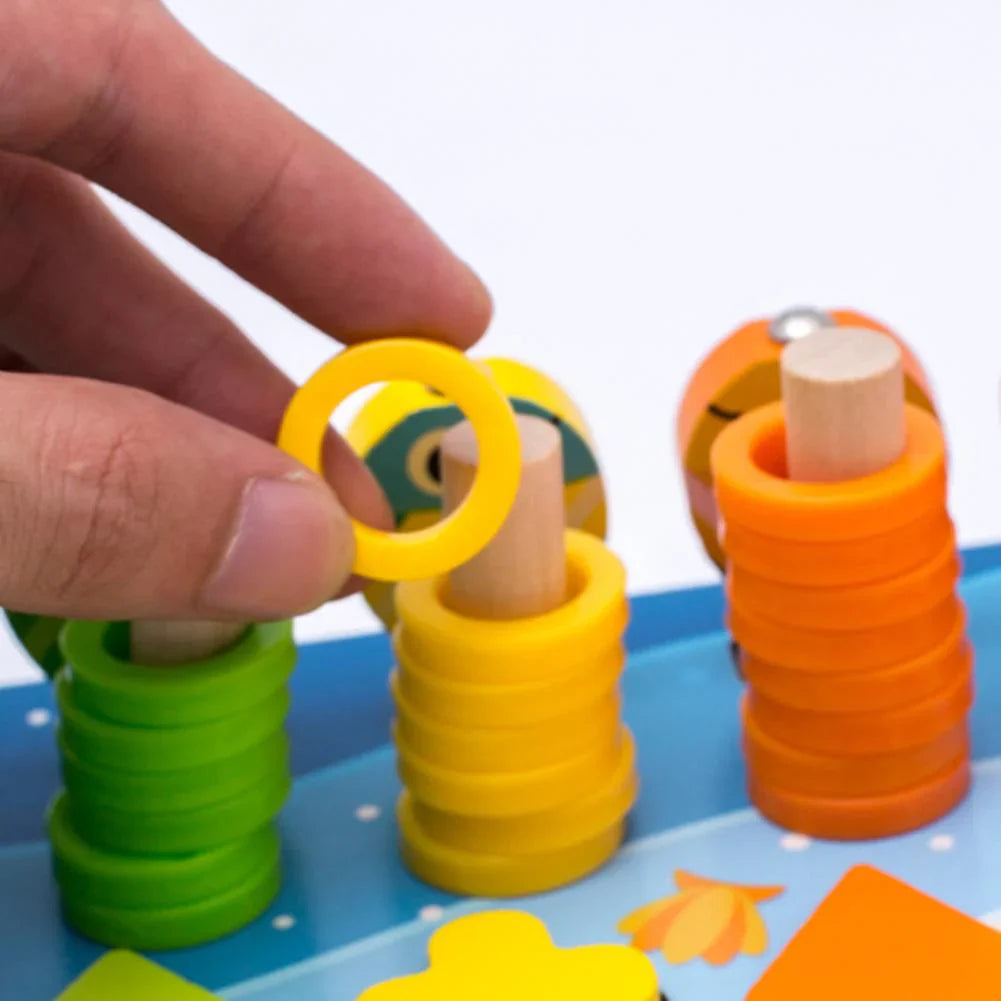 Förderung von Fähigkeiten - Montessori-Holzspielbrett