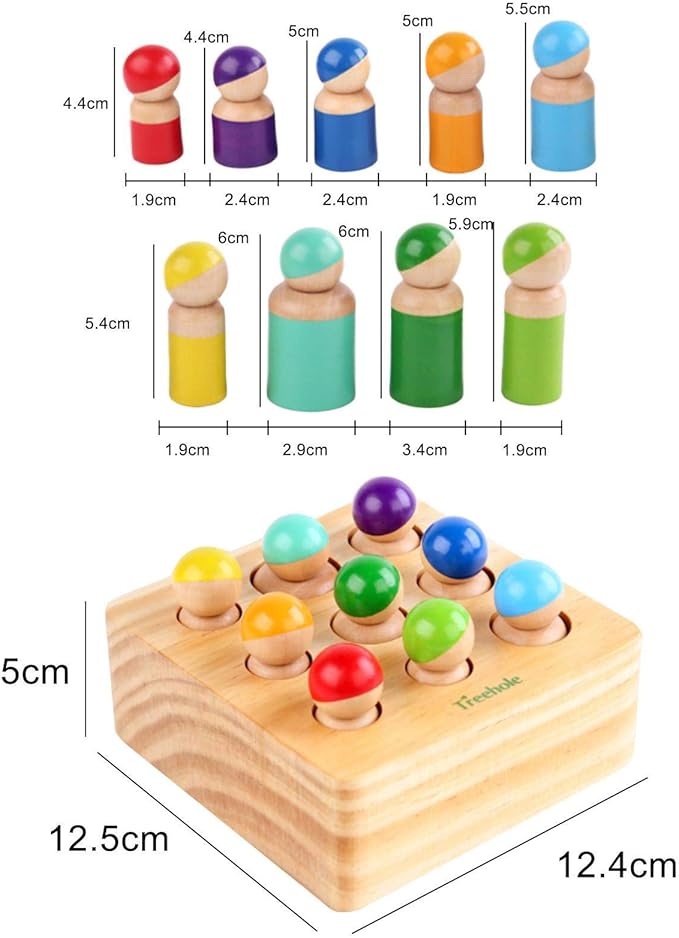 Farben entdecken – Montessori Sortierspiel
