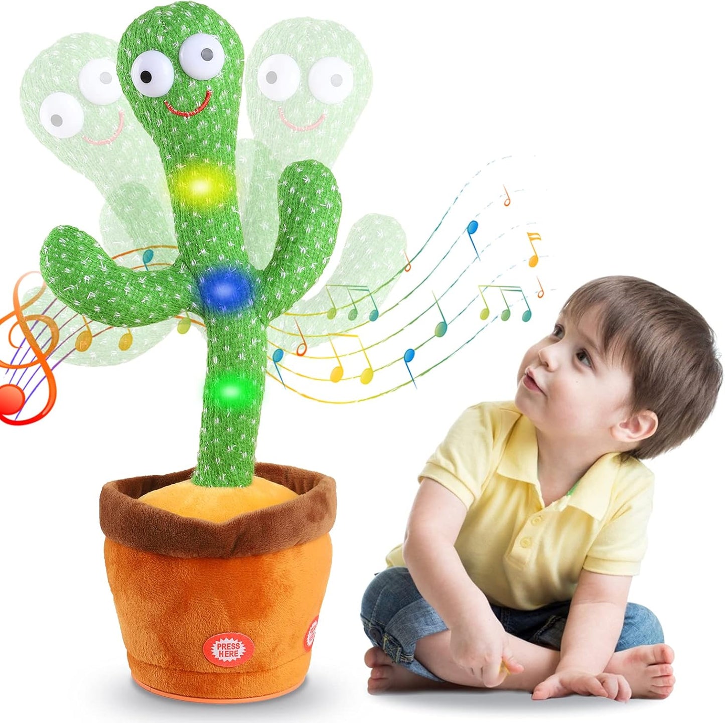 Sprechender Kaktus - Interaktives Kinderspielzeug