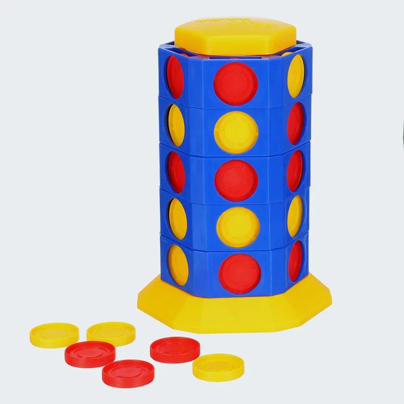 Drehbares 3D Vier Gewinnt Spiel für Kinder und Familie