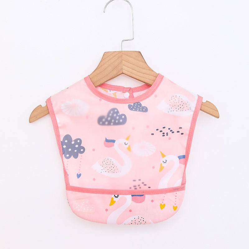 Baby-Schürze mit Taschen für Malen und Essen