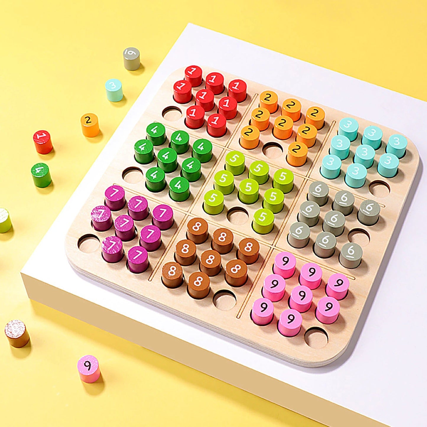 Kniffliger Rätselspaß – 3D-Sudoku Aus Holz