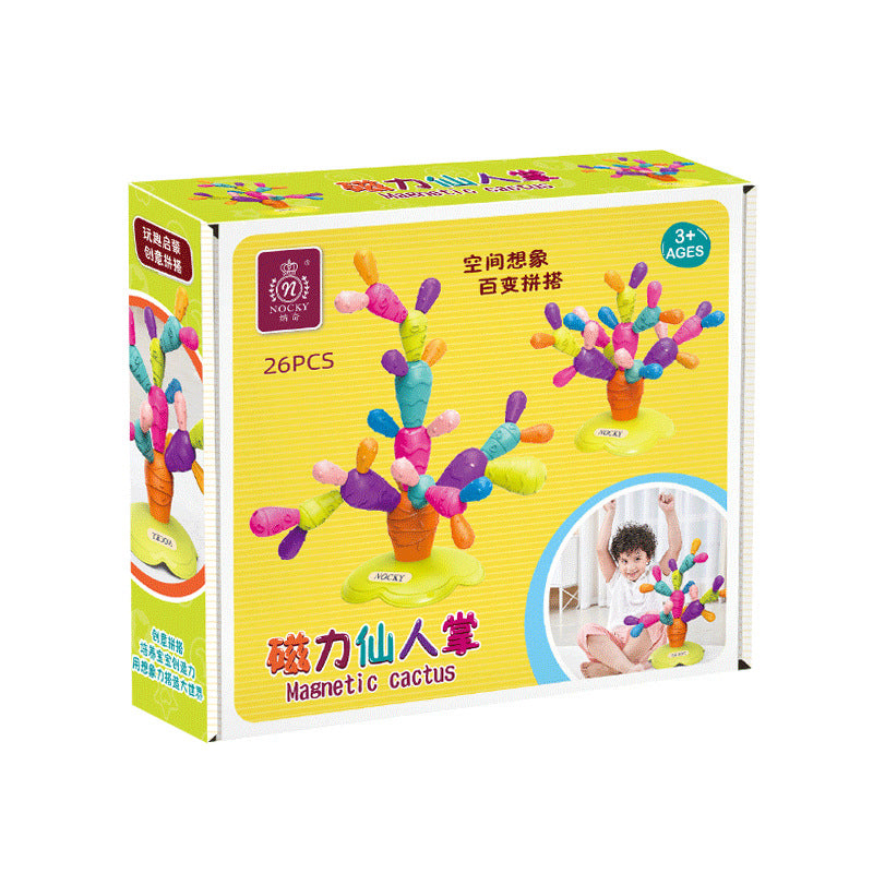 Montessori Magnet Kaktus Spielzeug