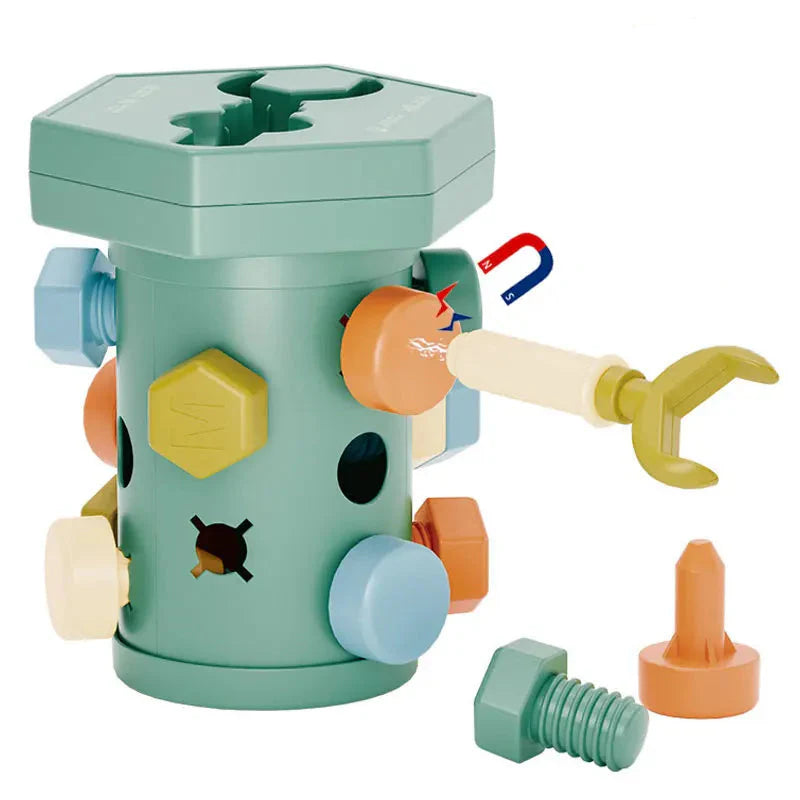 Montessori Schrauben Spielset