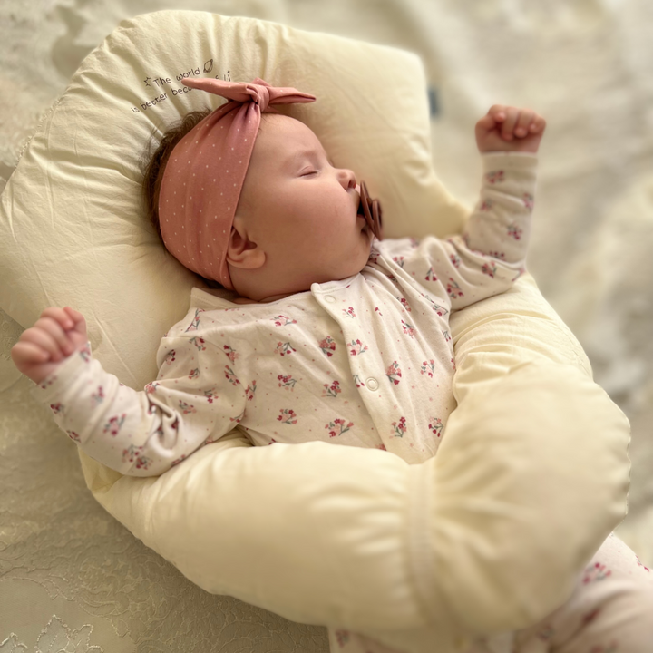 Ergonomisches Baby Kissen - Nie wieder Schlaflose Nächte