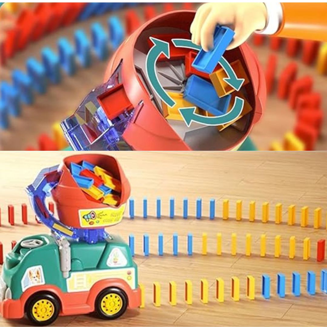 Montessori Domino Truck