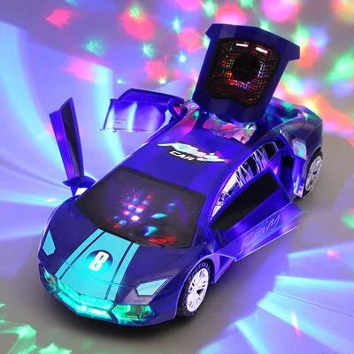 Flexibel und strahlend - Spielzeugauto