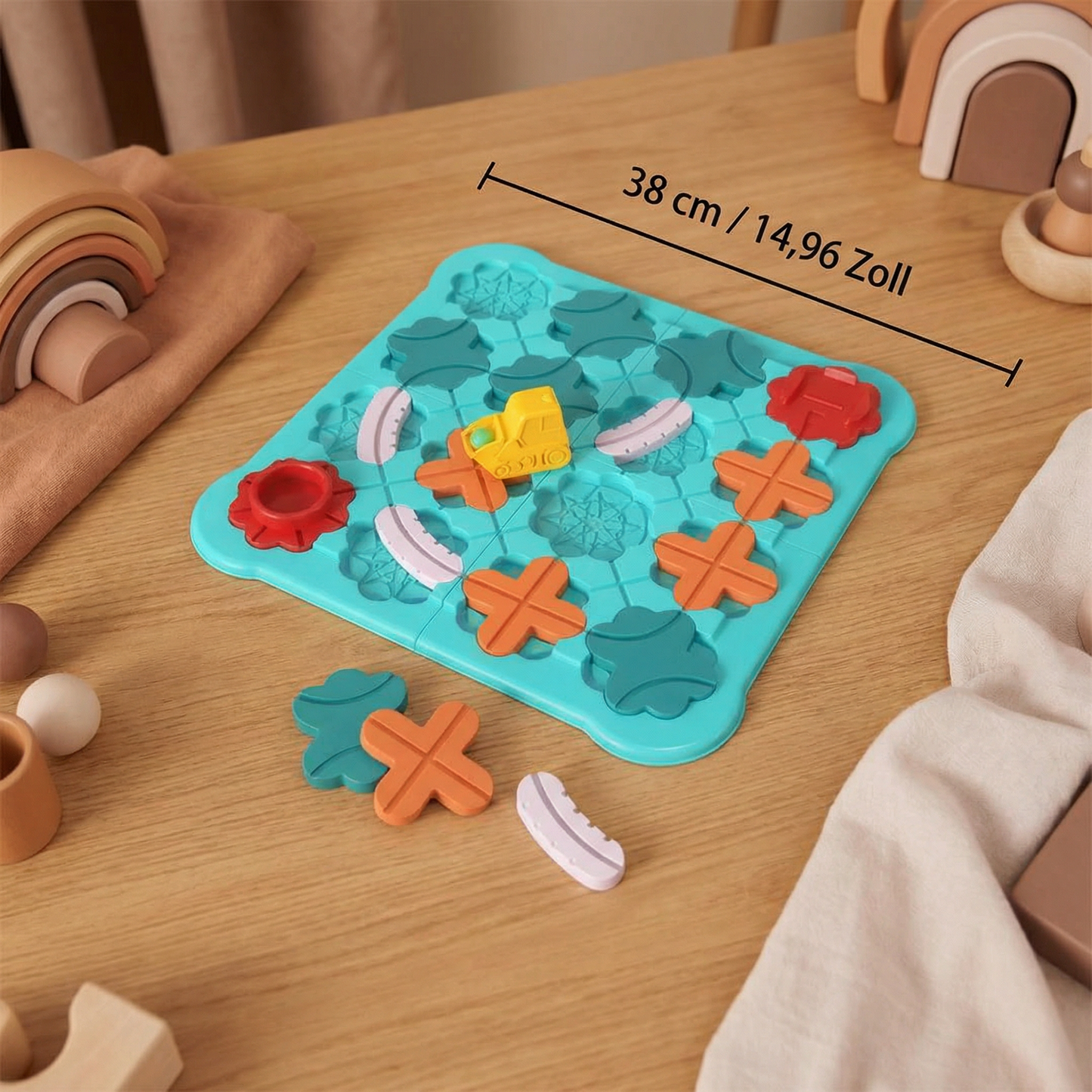 Labyrinth-Straßenpuzzle für Kinder