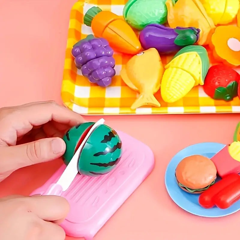 Obst und Gemüse Schneide Spielset