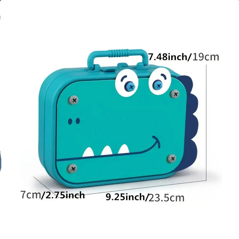 Handwerker Bauset für Kinder im Niedlichen Dino Design