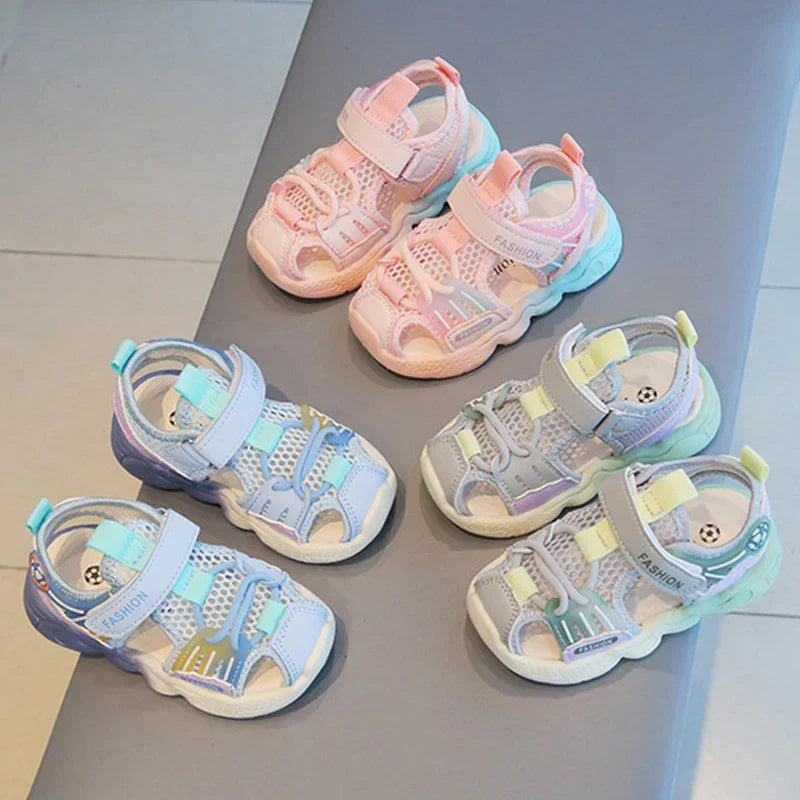 Leichte und Atmungsaktive Kindersandalen – Rutschfeste Sommer-Schuhe für Jungen und Mädchen