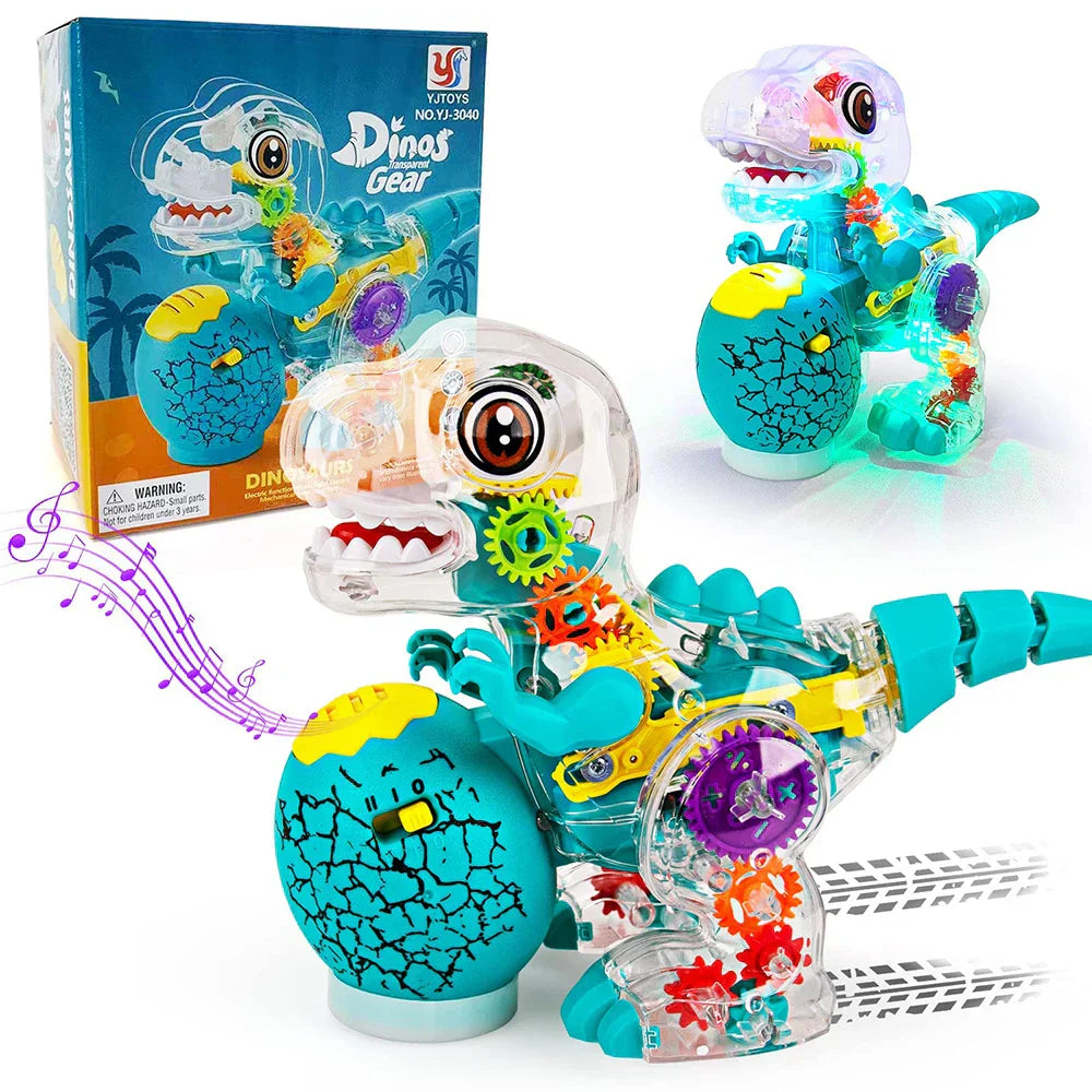 Leuchtende Dino Abenteuer – Spielzeug Dino mit Musik und Lichtern