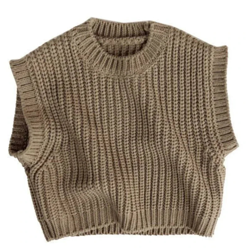 Weicher Strickpullunder – Wärmende Strickweste im Oversize-Look