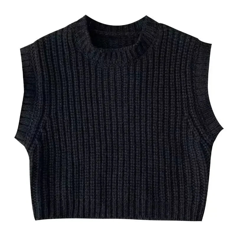 Weicher Strickpullunder – Wärmende Strickweste im Oversize-Look