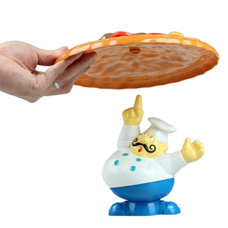 Balancierendes Pizza-Spiel – Lustiges Geschicklichkeitsspiel für Kinder und Familie