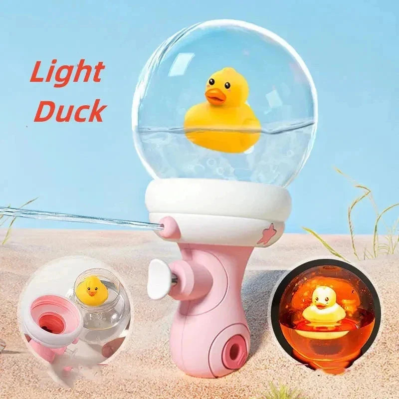 Wasserspaß für Kinder – Bunte Wasserpistole mit Tiermotiven