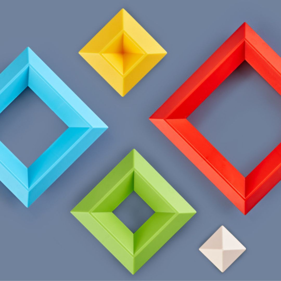 Kinderfreundliche Montessori Stappelsteine