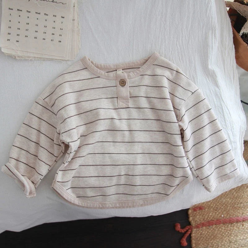 Weiches & atmungsaktives Langarm-Shirt – Baby & Kinder Outfit für gemütliche Tage