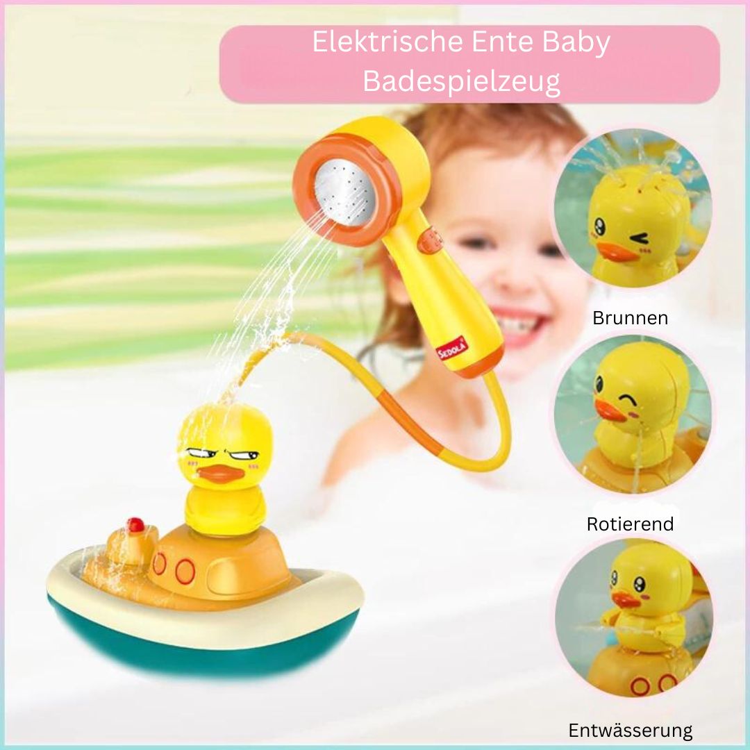 Entenfontäne Badespielzeug mit Duschkopf
