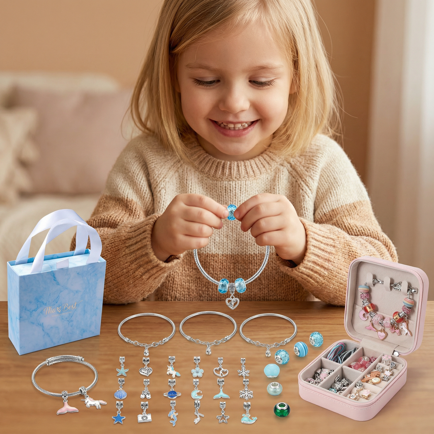 Schmuck Bastel Set zum Selber Machen