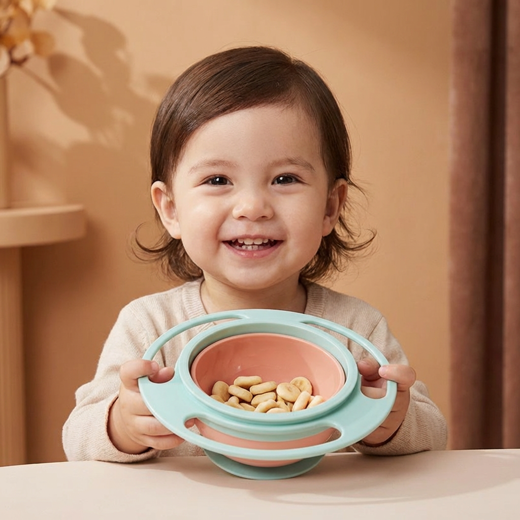 Auslaufsichere Babyschüssel – Essen ohne Kleckern