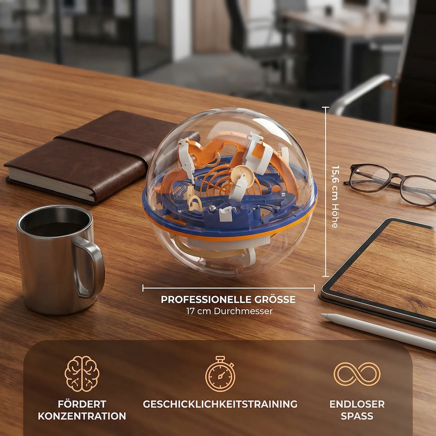 3D Labyrinth Puzzle Kugel