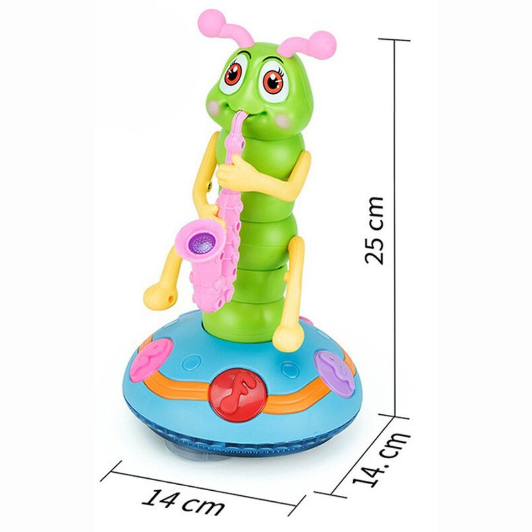 Tanzende Saxophon Raupe Kinder Spielzeug