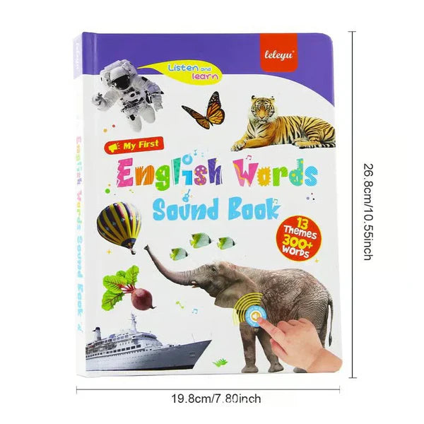 Englisch-Lernbuch ⎜ Interaktives Hörbuch für die frühe Sprachentwicklung und den Aufbau des Wortschatzes