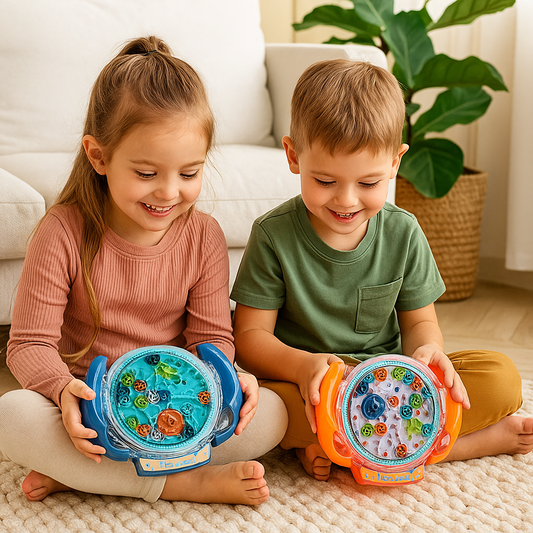 3D Kugel-Labyrinthrad – Geschicklichkeits- und Lernspiel