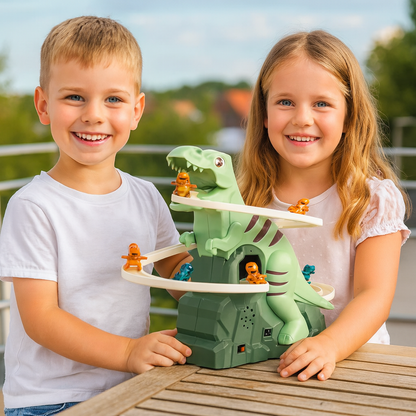 Dino Rutsche Achterbahn Spaß