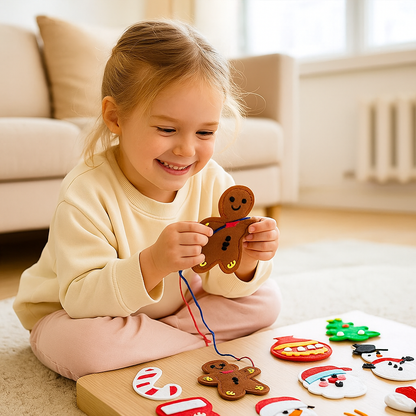Sicheres Filz Weihnachts Set zum Selber Nähen