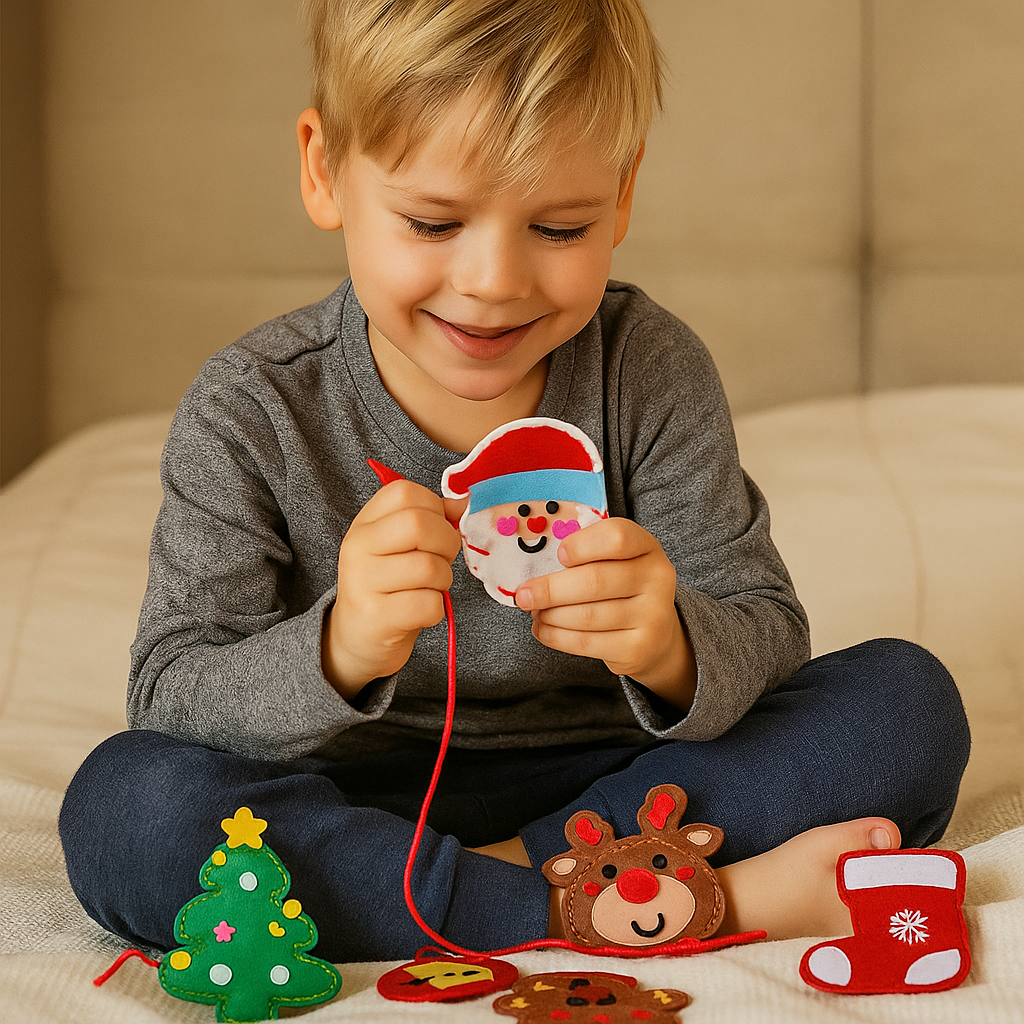 Sicheres Filz Weihnachts Set zum Selber Nähen