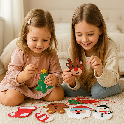 Sicheres Filz Weihnachts Set zum Selber Nähen