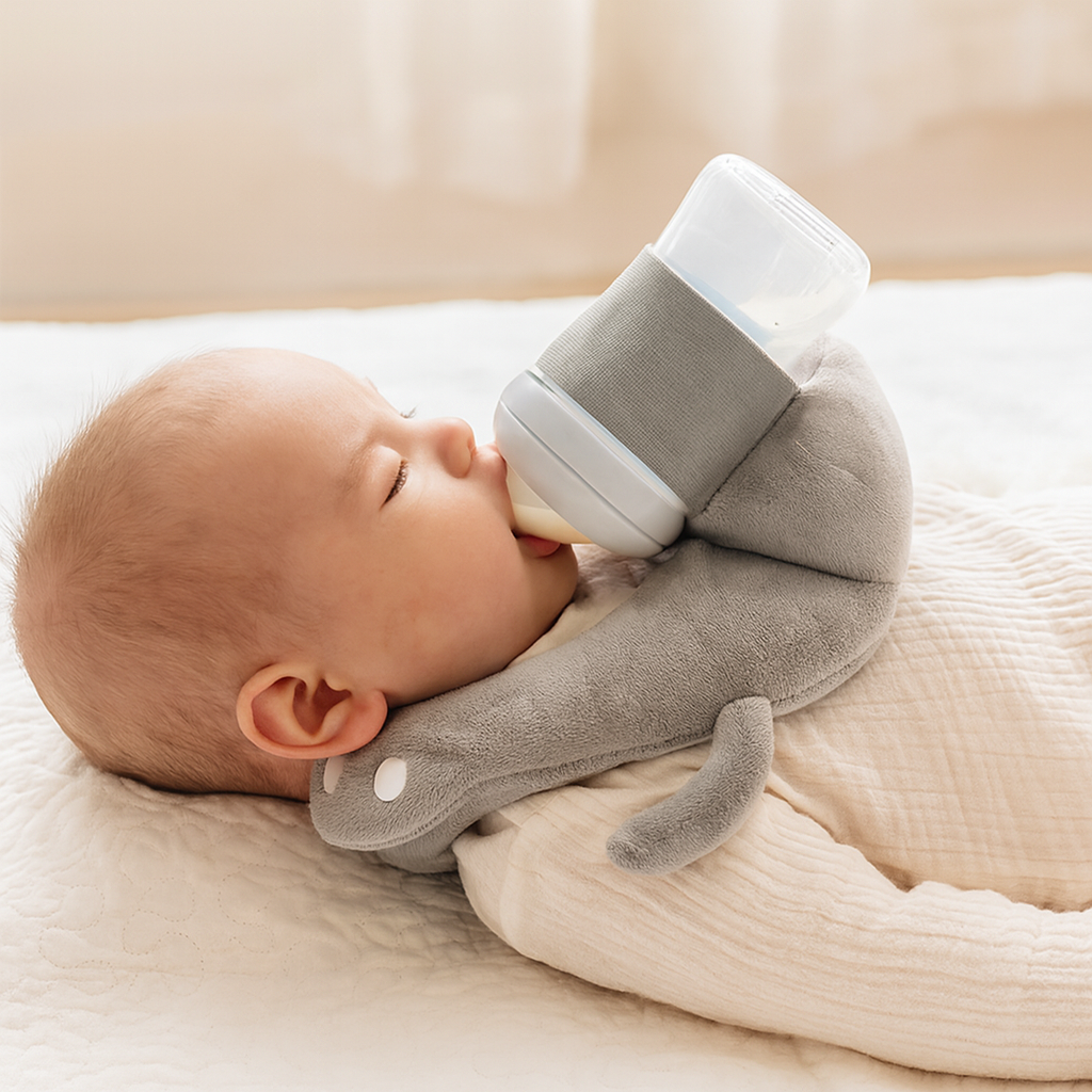 Freihändiges Stillkissen für Babys