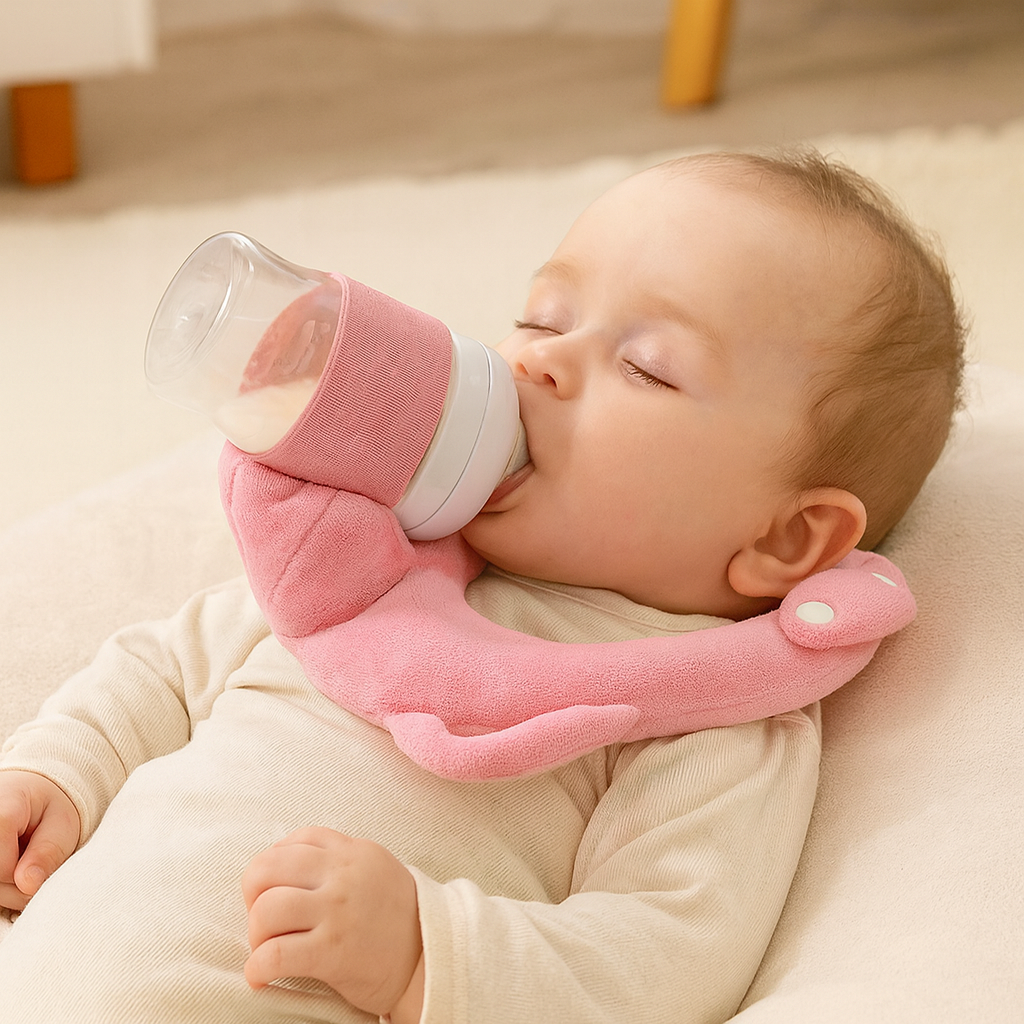 Freihändiges Stillkissen für Babys