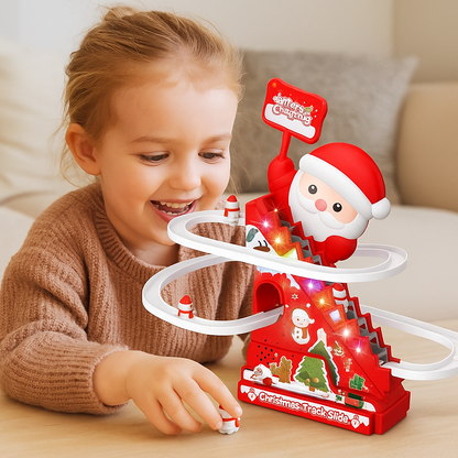 Weihnachtsmann Rutsche Achterbahn Spaß