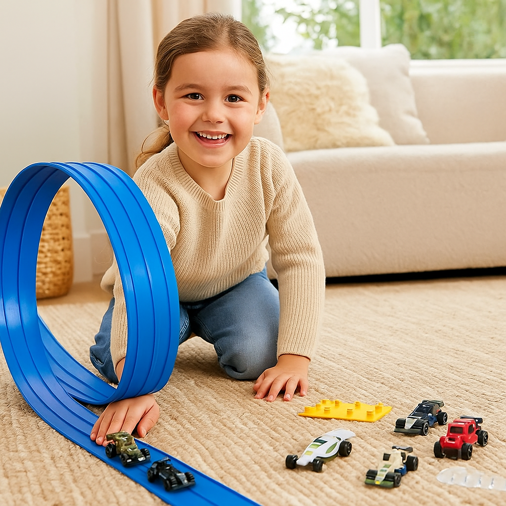 Flexibel Einsetzbares Rennstrecken Set