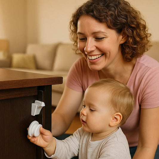 Magnetisches Kindersicherungs Schrank und Türen Set