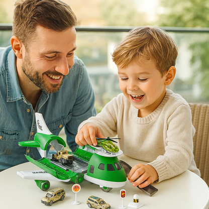 Flugzeug und Fahrzeug Spiel Set