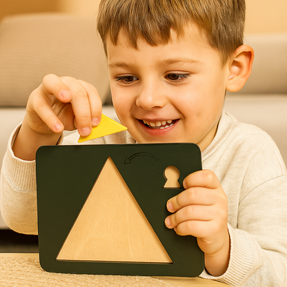 Tangram Rätsel Puzzle Spiel aus Holz