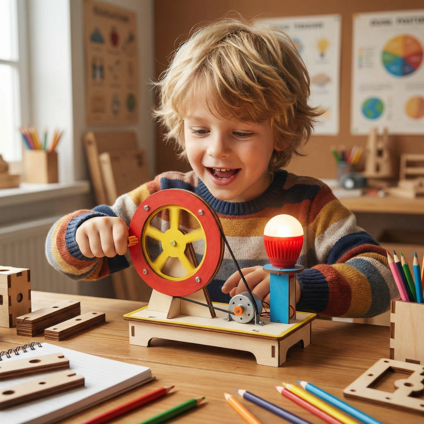 Kreatives Baukasten Forschungsspielzeug - Wissenschaft die Spaß Macht!