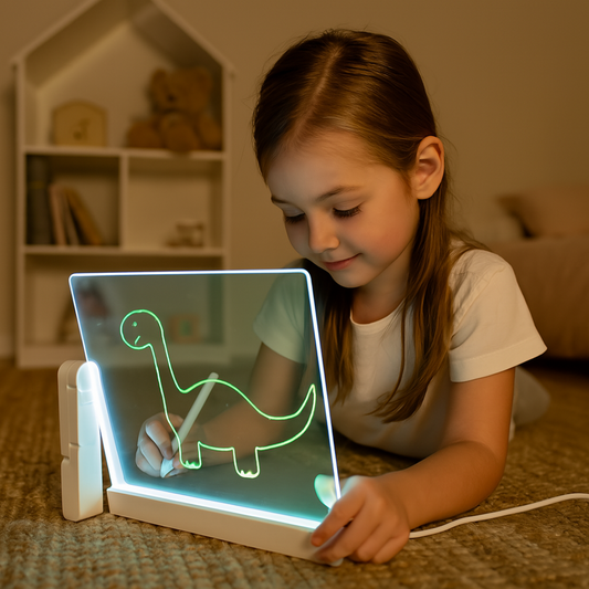 Leuchtendes LED Zeichenbrett für Kinder