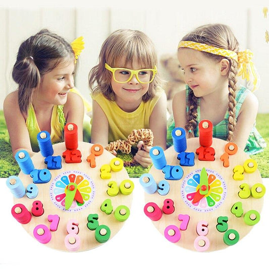 Lernuhr Im Montessori-Stil
