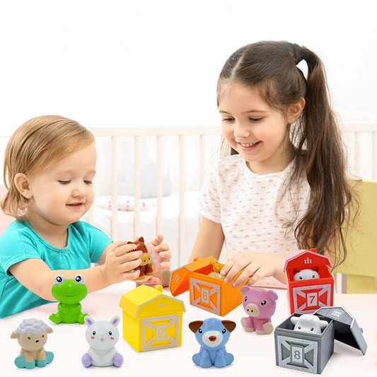 Montessori Farben & Zahlen Farm