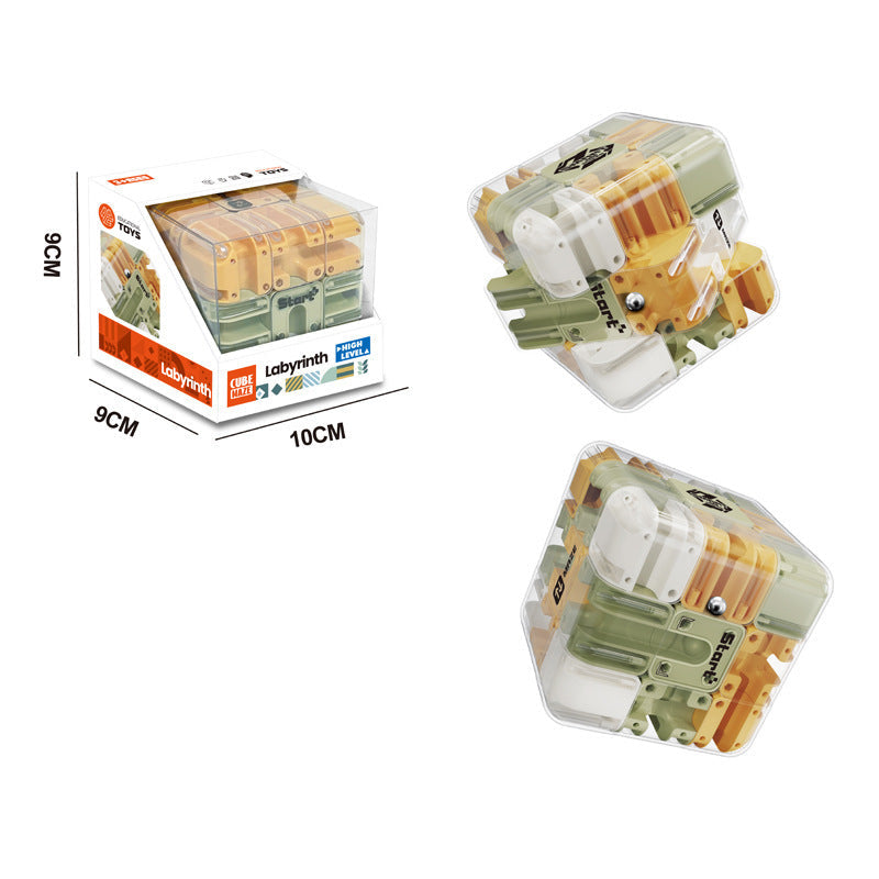 3D Labyrinth Puzzle Würfel