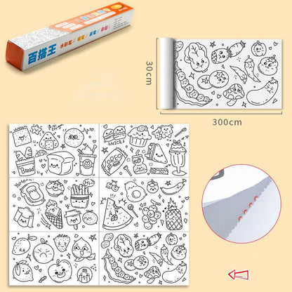 Lassen Sie Die Fantasie Ihrer Kinder Fliegen! - XXL- Malpapier