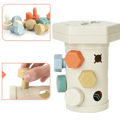 Montessori Schrauben Spielset